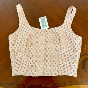 Intermix Exclusive Blush Pink Top
